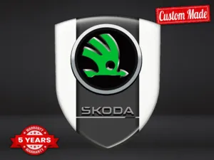 Skoda Adesivi Paraurti su Misura Racing Regolabili Robusti